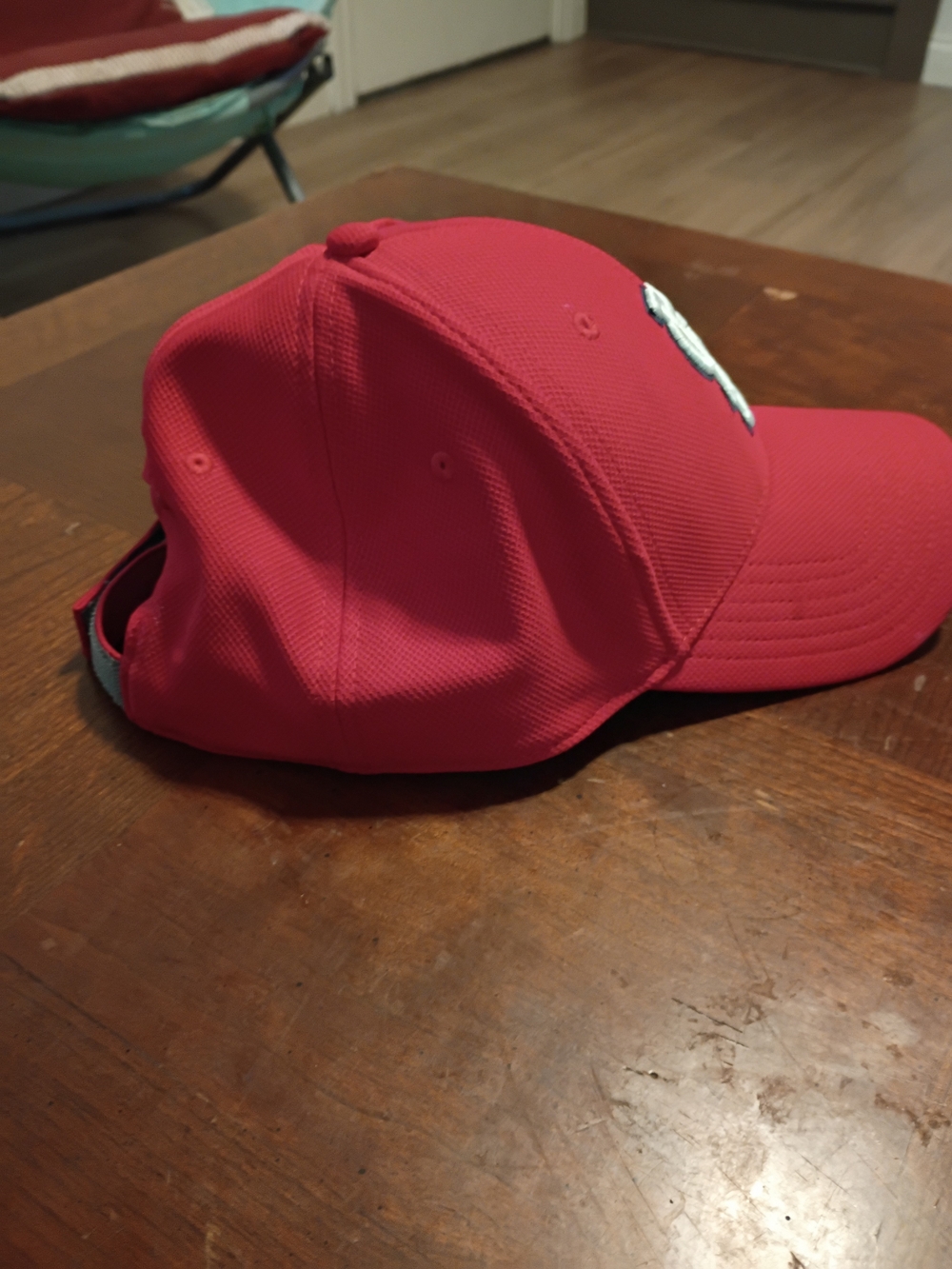 Red Baseball Cap - Picture 5 of 7